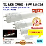 LED Neon Panjang TL T8 Tube 18W 120 cm | Brilux - Single Ended